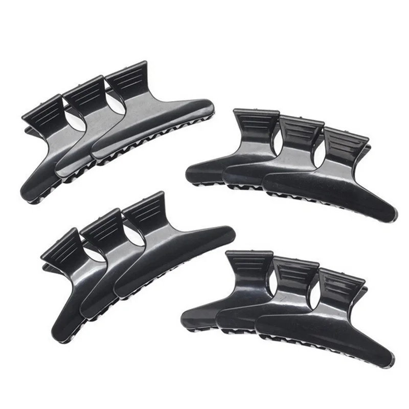 

Butterfly Hairpin Hairdressing Hairdressers Wedding Hair Clamps Claw Section Salon Clip Women Styling Accessory 10pcs