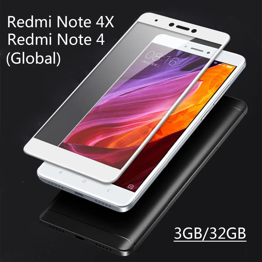 Защитное Стекло на Xiaomi Redmi Note 4 закаленное Стекло на сяоми редми ноут 4х Экран Full Cover Стекло для Xiaomi Redmi Note 4 глобальная версия