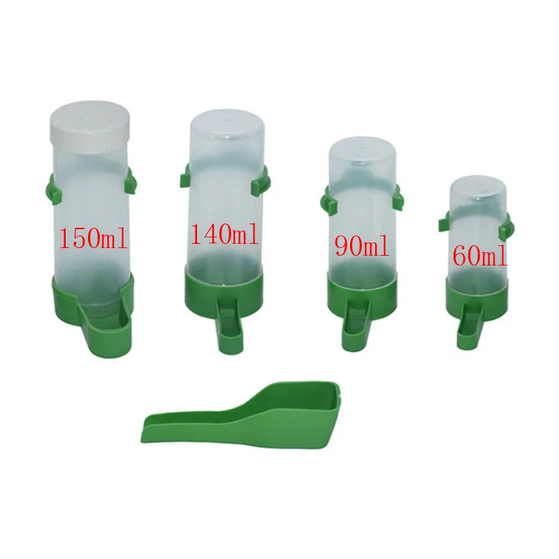60ml90ml140ml150ml оборудование для кормления попугая попугай поилка птиц питатель полив