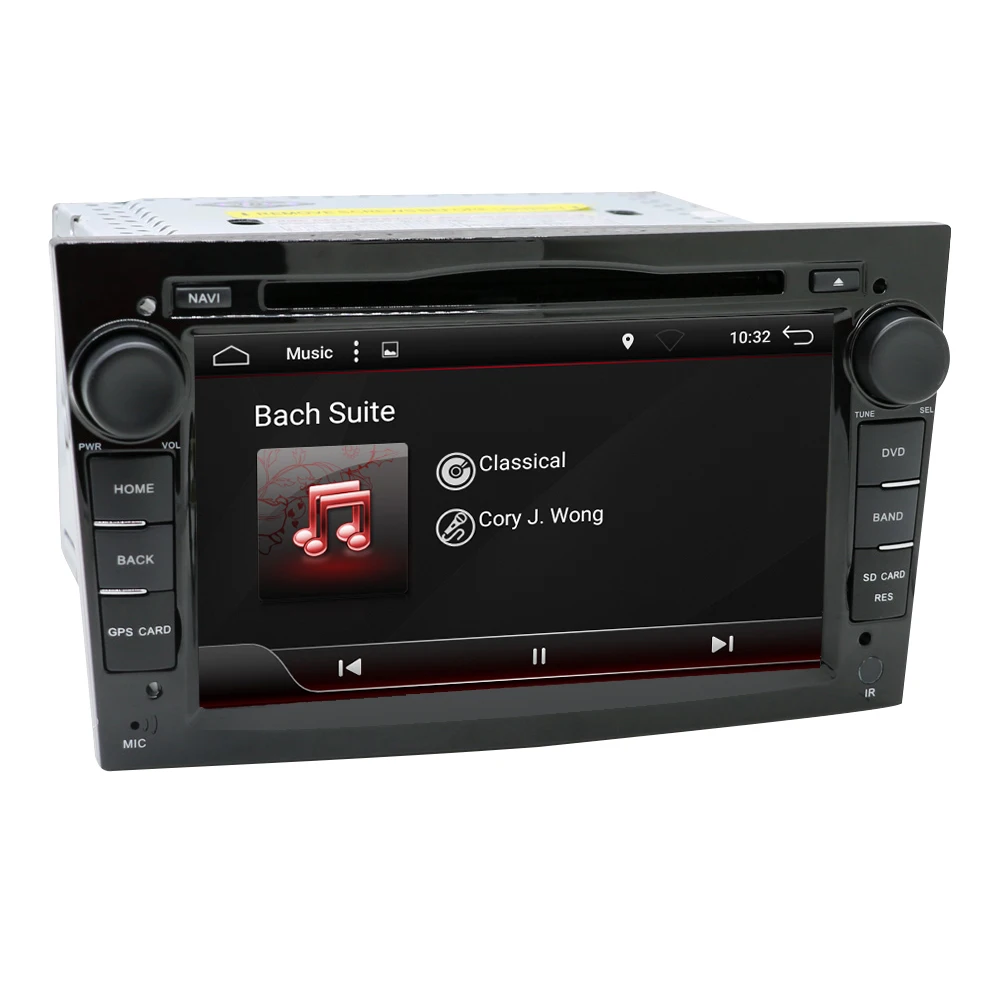 Eunavi 2 Din Android 9 автомобильный dvd-плеер для Opel Astra Vectra Antara Zafira Corsa 2din gps Wifi Bluetooth Восьмиядерный 1024*600