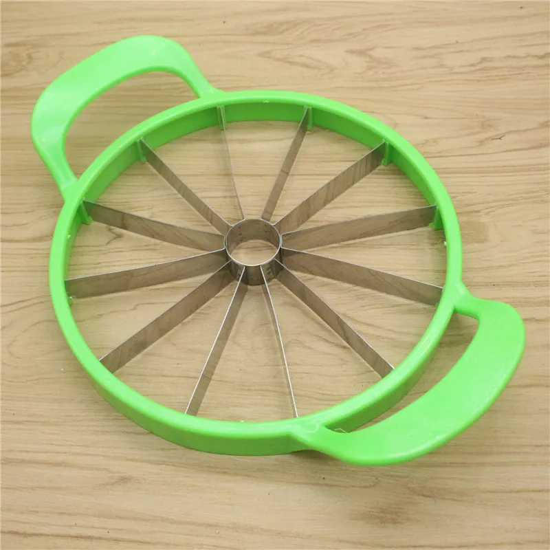 Арбуз Резак Дыня Тесак Кухня Из Нержавеющей Стали Фрукты Делитель Инструмент