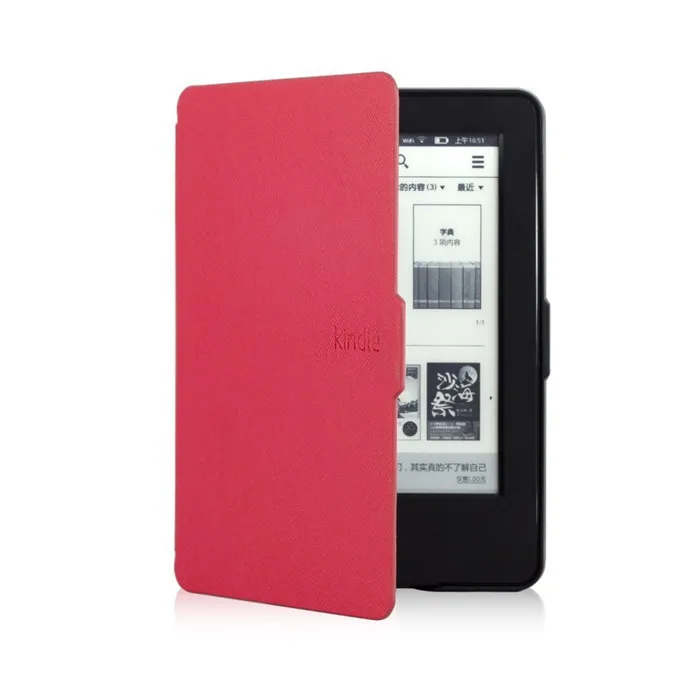 Умный чехол для kindle 7th поколения, чехол для Amazon kindle 7 из искусственной кожи для kindle 7, Магнитный чехол, Подарочная пленка, ручка