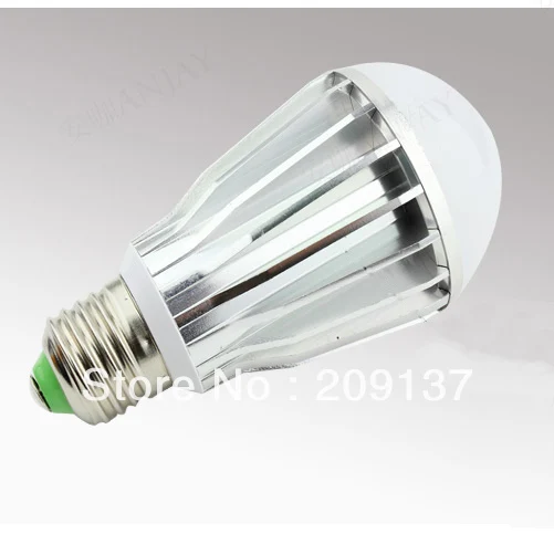 

Free shipping 10pcs Dimmable led Bubble Ball Bulbs AC85-265V 5W E14 E27 B22 led bulb lamp