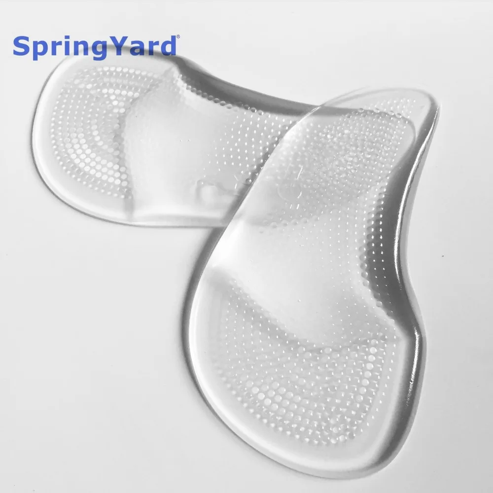 SpringYard гелевые ортопедические стельки 3/4 поддерживающие свод плоские для ног