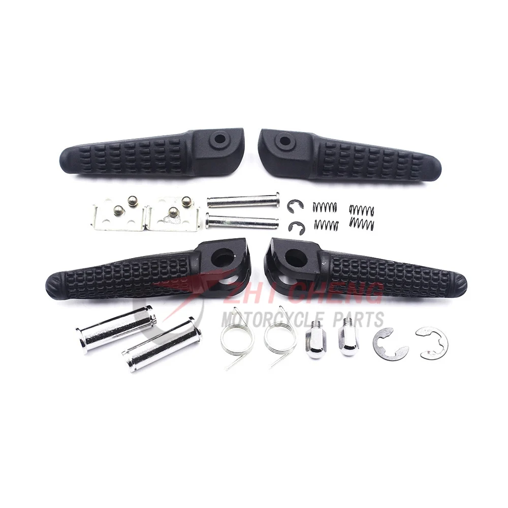 Мотоциклетные Передние Задние подножки для Kawasaki Ninja 250 Z750 Z800 Z1000 ER6F ER6N ZX-6R 636 ZX-9R ZX-10R ZX-12R ZX-14R