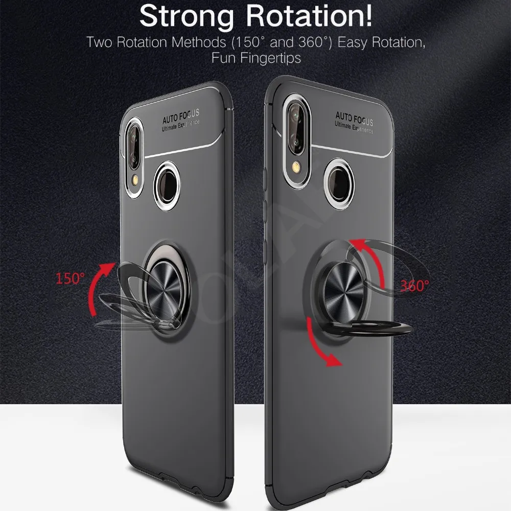 Olaf For Huawei P20 Lite Case 2 in 1 Support Magnetic Phone Ring Holder Soft TPU Back Cover Pro |