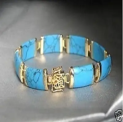 

Beautiful blue Turquoise link Bracelet