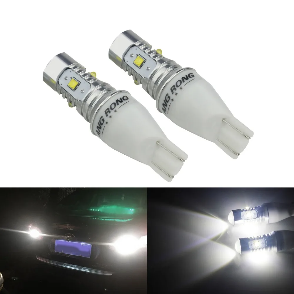 2 шт. светодиодсветодиодный лампы T15 W16W|Сигнальная лампа| |