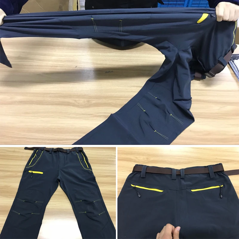 Брюки карго LOMAIYI мужские ультратонкие эластичные быстросохнущие штаны модные