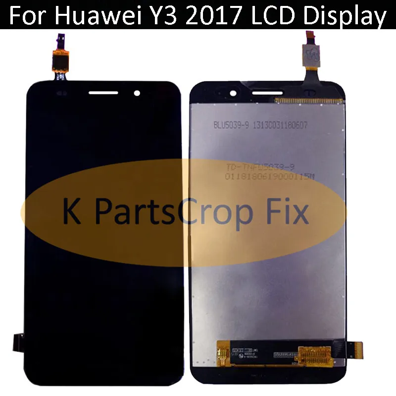 100% протестирован на замену для Huawei Y3 2017 CRO-L22 CRO-L02 CRO-L03 CRO-L23 LCD дисплей + цифровой