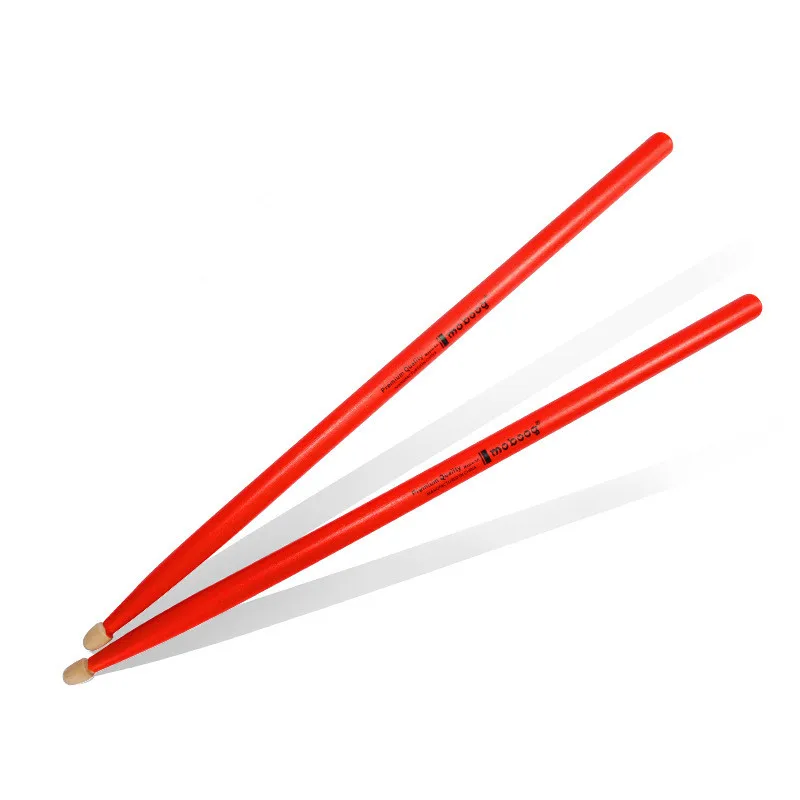 Red 5A 1 пара 5A 7A легкие противоскользящие профессиональные барабанные палочки ударные инструменты аксессуары - Цвет: Red 5A