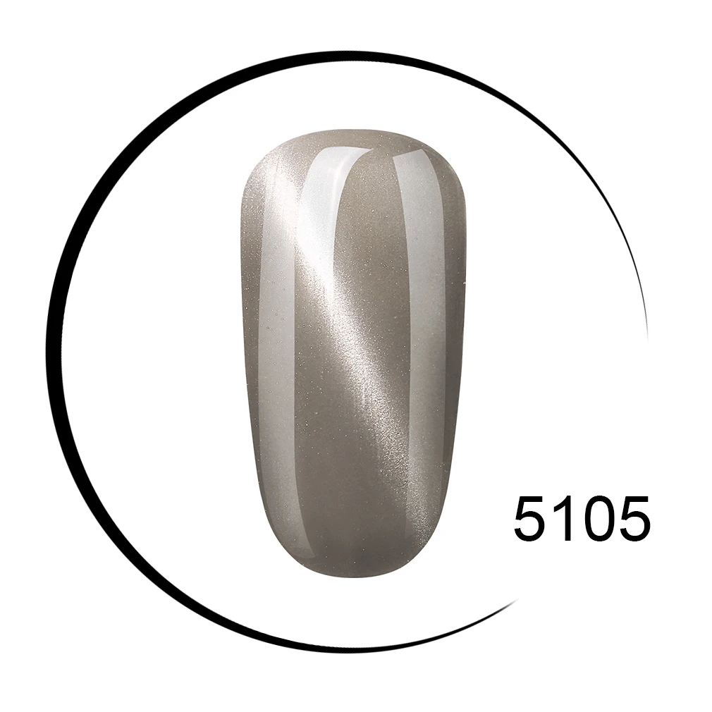 5105 Elite99, 10 мл, кошачий глаз, серия, лак для ногтей, розовое золото, гель для дизайна ногтей, замачиваемый, Гель-лак для ногтей, полувернис, Перманентный гель, лак - Цвет: 5105