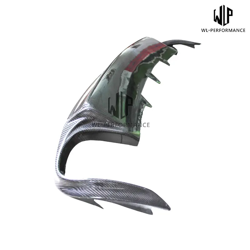 A5 высококачественный углеволоконный задний диффузор для губ автомобильный