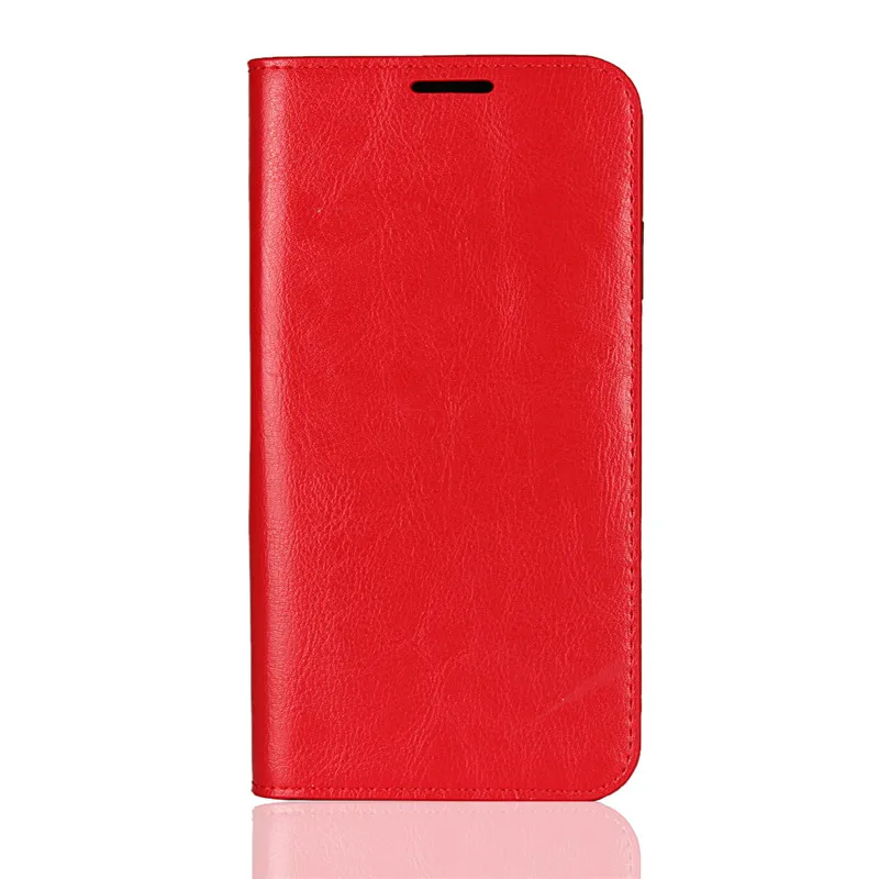 Red Чехол-кошелек из натуральной кожи для samsung Galaxy A50, чехол-подставка для карт, флип-чехол s для samsung Galaxy A10 A30, чехол для телефона - Цвет: Red