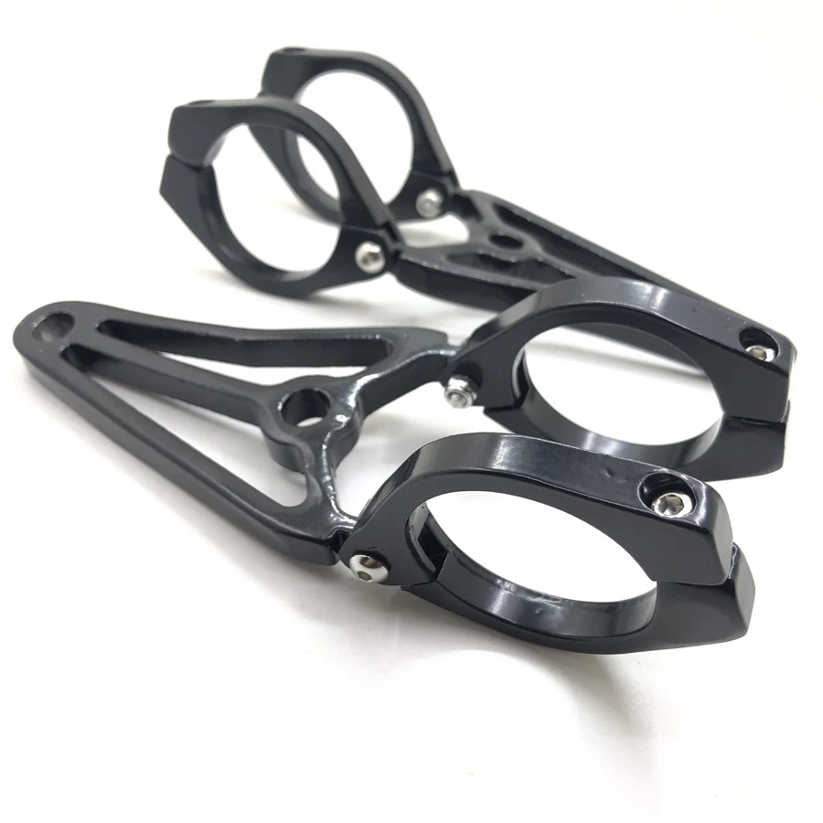 1 пара Универсальный кронштейн для фар мотоцикла с ЧПУ 41 мм вилка держатель