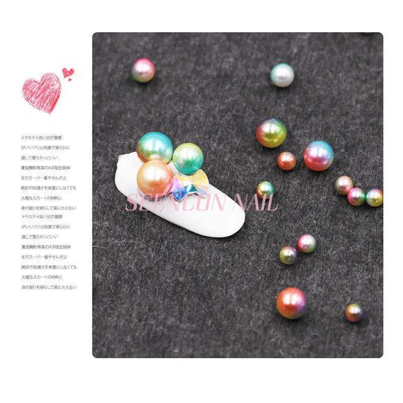 12 шт./набор набор объемных жемчужин в японском стиле|nail art mermaid|japanese nail artjapanese |