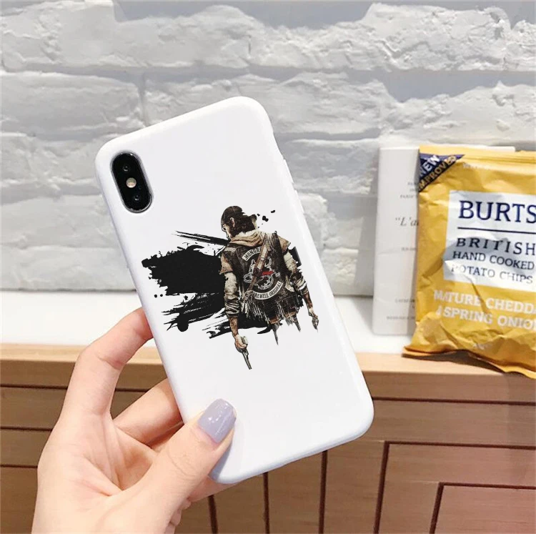 Days Gone MONGREL прощание MC цветной мягкий силиконовый телефон чехол для iPhone 6 6s 6plus 7 7plus 8 8plus XR XS XSMAX - Цвет: 21910