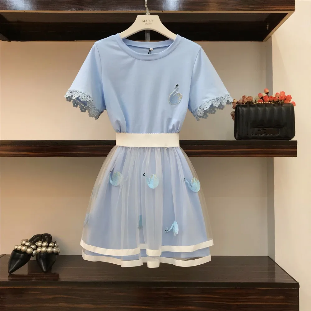 HAMALIEL милый женский сетчатый комплект из 2 предметов летний розовый хлопковый