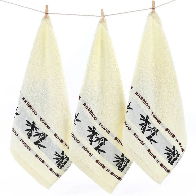 1 PCS Rice white Распродажа, бамбуковые хлопковые нагрудники с рисунком, маленькая квадратная сушка для волос, Абсорбирующая сушка без ворса, мягкое полотенце для мытья лица, домашнее полотенце - Цвет: 1 PCS Rice white
