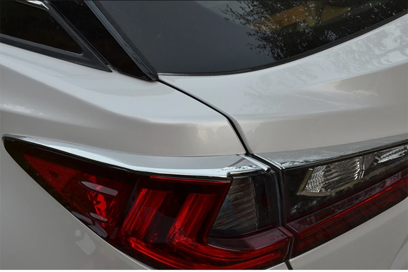 Автомобильный АБС хромированный задний светильник для LEXUS RX 2016 2017 Накладка