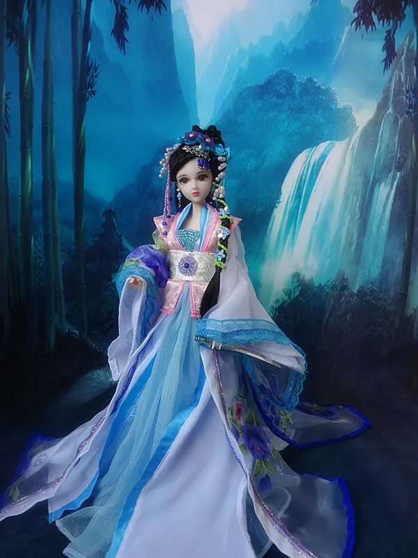 1" Китайская принцесса Кукла коллекционная BJD девушка куклы с гибкими шарнирами тела/3D Reastic Eyes сувенир День святого Валентина подарки