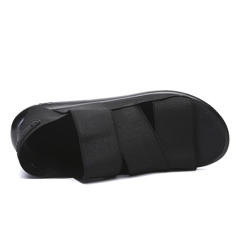 Сандалии ZOQI мужские из натуральной кожи дышащие пляжные босоножки повседневная