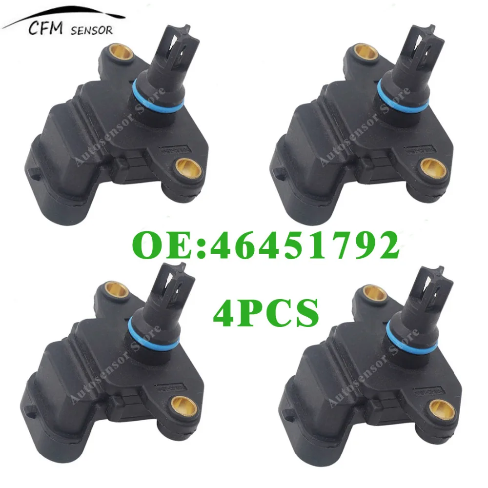 

4pcs 46451792 NEW BRAND MAP SENSOR FOR Fiat BRAVA DOBLO / MAREA MULTIPLA PALIO