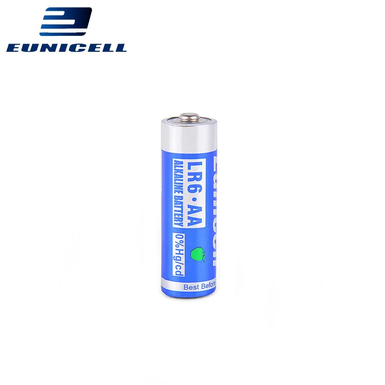 Eunicell 4 шт./лот батарейки AA R6P LR6 1 5 В щелочные аккумуляторы для первичных и сухих