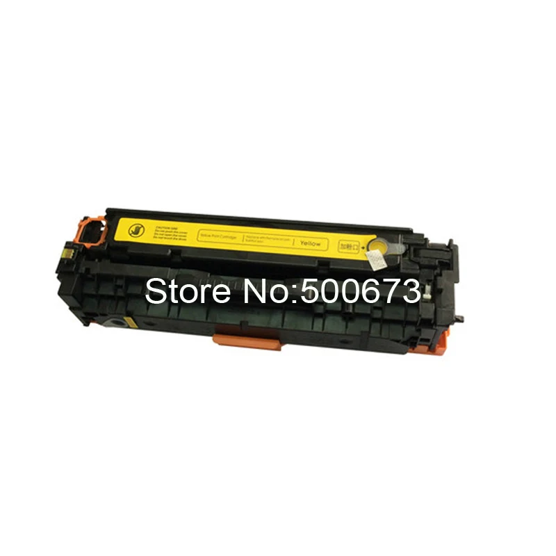 Бесплатная доставка совместимый тонер картридж CC530A CC531A CC532A CC533A для HP Color LaserJet