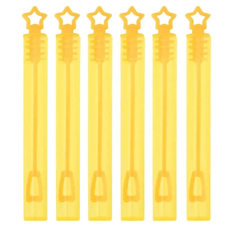 6 шт./лот пустые Пузырьковые бутылки для мыла со звездами игрушки детей на