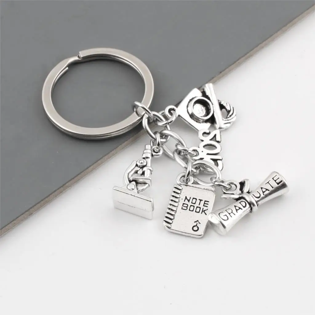 1 шт. креативный микроскоп для ноутбука брелок ключей колпачки выпускного вечера