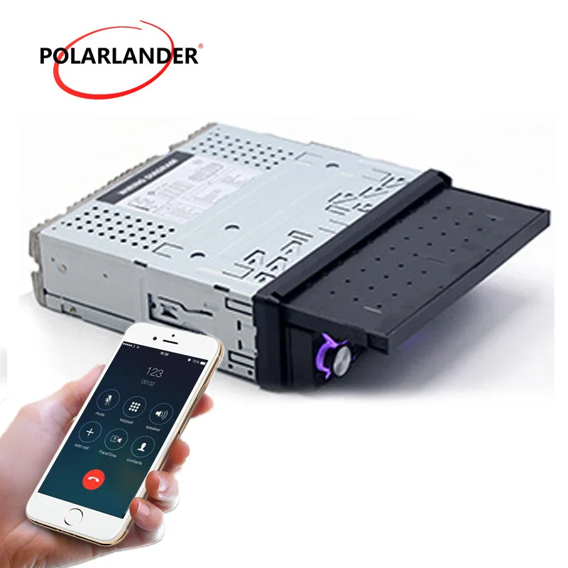7 дюймов Автомагнитола HD BluetoothTouch Экран Mp5 поддержка MP3/USB/SD 1 Din радио Кассетный