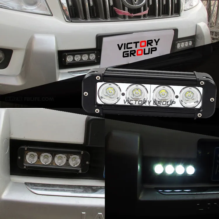 2x40 Вт светодиодная фара рабочего света для трактора ATV мотоцикла светодиодный ная балка 4X4 противотуманная