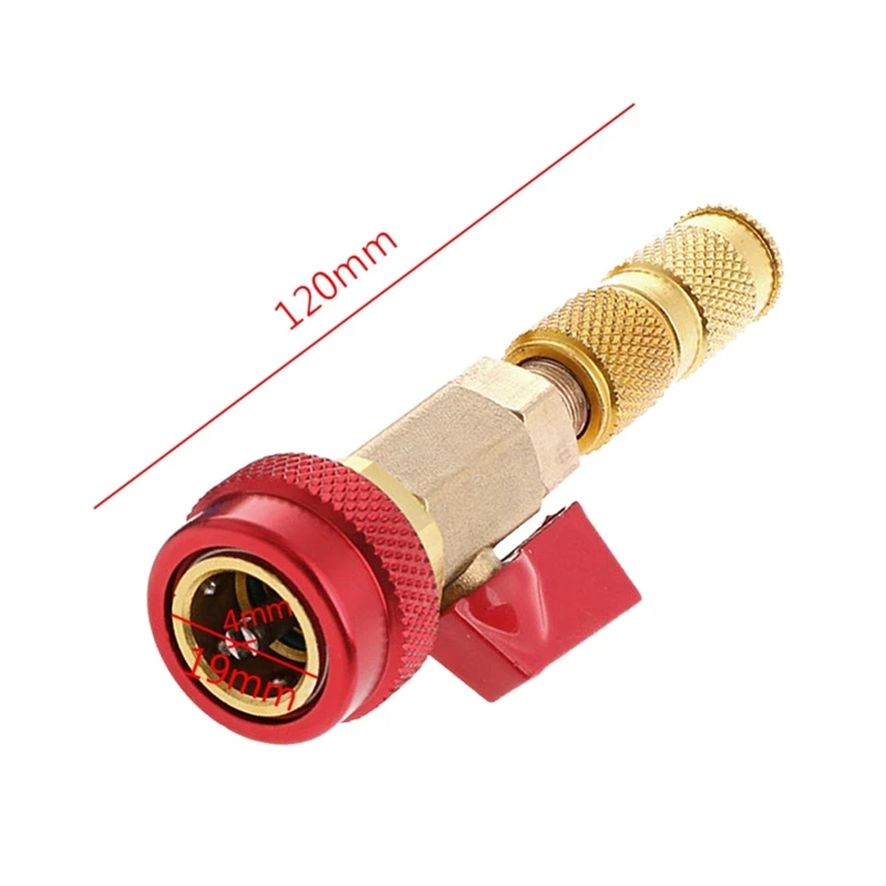 Car Air Conditioning Valve Core R134A Quick Remover Installer Low Pressure Refrigerant Freon Adapter Kit To | Автомобили и