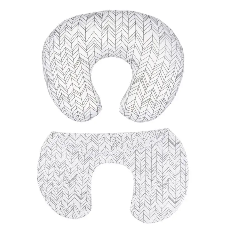 8 Baby Breastfeeding Pillow Cover for Pillow Pillowcase Infant Cuddle U-Shaped Pillowcase Kids Feeding Waist Cushion Cover - Цвет: 8