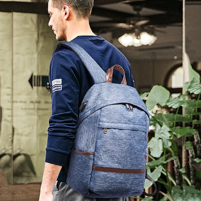 Мужской водонепроницаемый рюкзак для ноутбука с USB зарядкой|Мужские рюкзаки| |