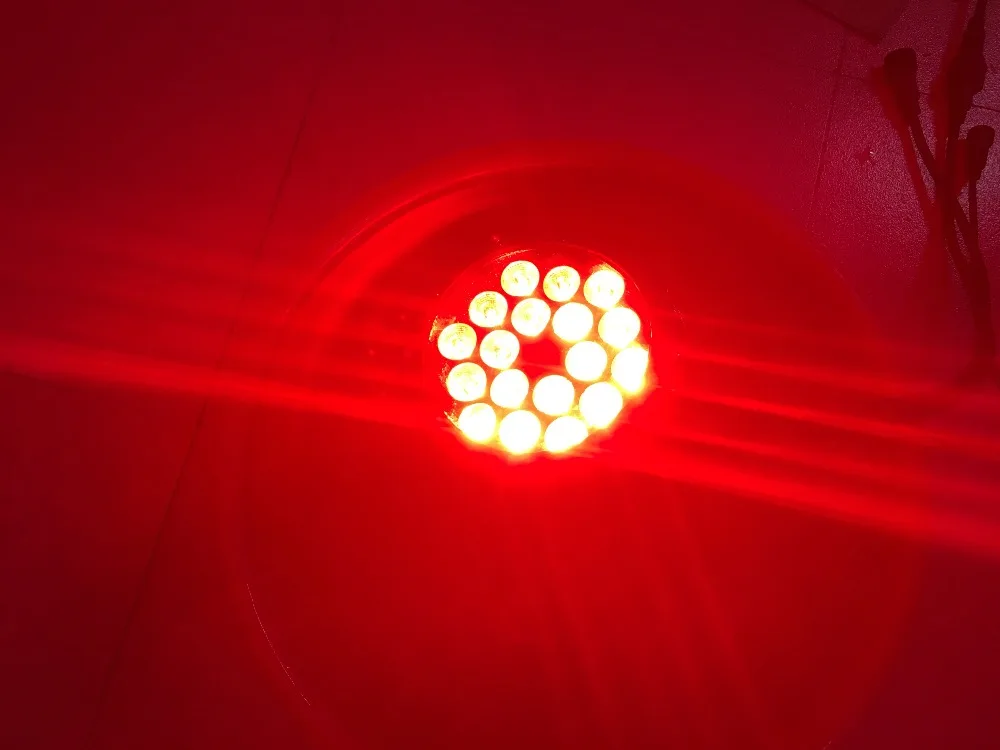 IP65 Водонепроницаемый led Par свет 18x12 Вт RGBW 4в1 LED par DMX512 контроль профессиональная