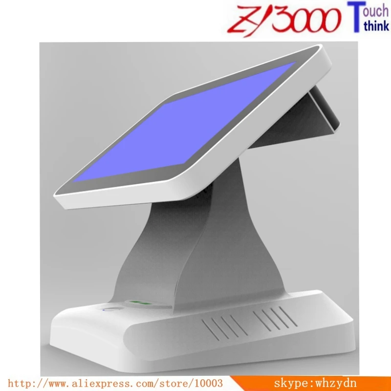Новый 15 дюймов заводская цена 1037u 4G ram 64G SSD WIFI емкостный сенсорный экран POS система