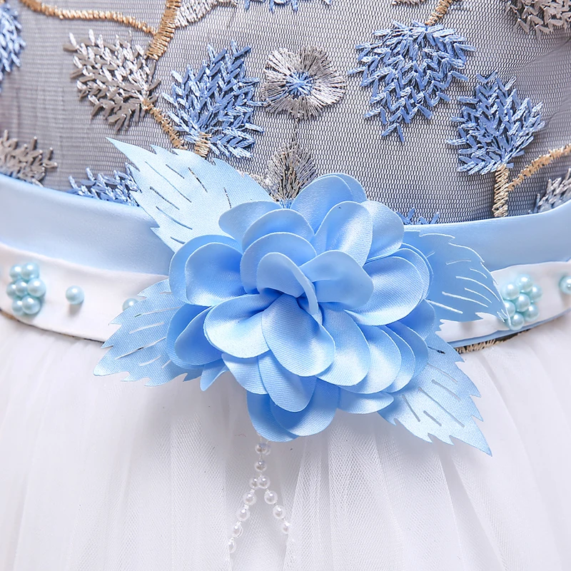Платье для маленьких девочек одежда для рождественских праздников vestido infantil летнее платье с цветочным узором на 1 год Платья для именинниц Одежда для новорожденных