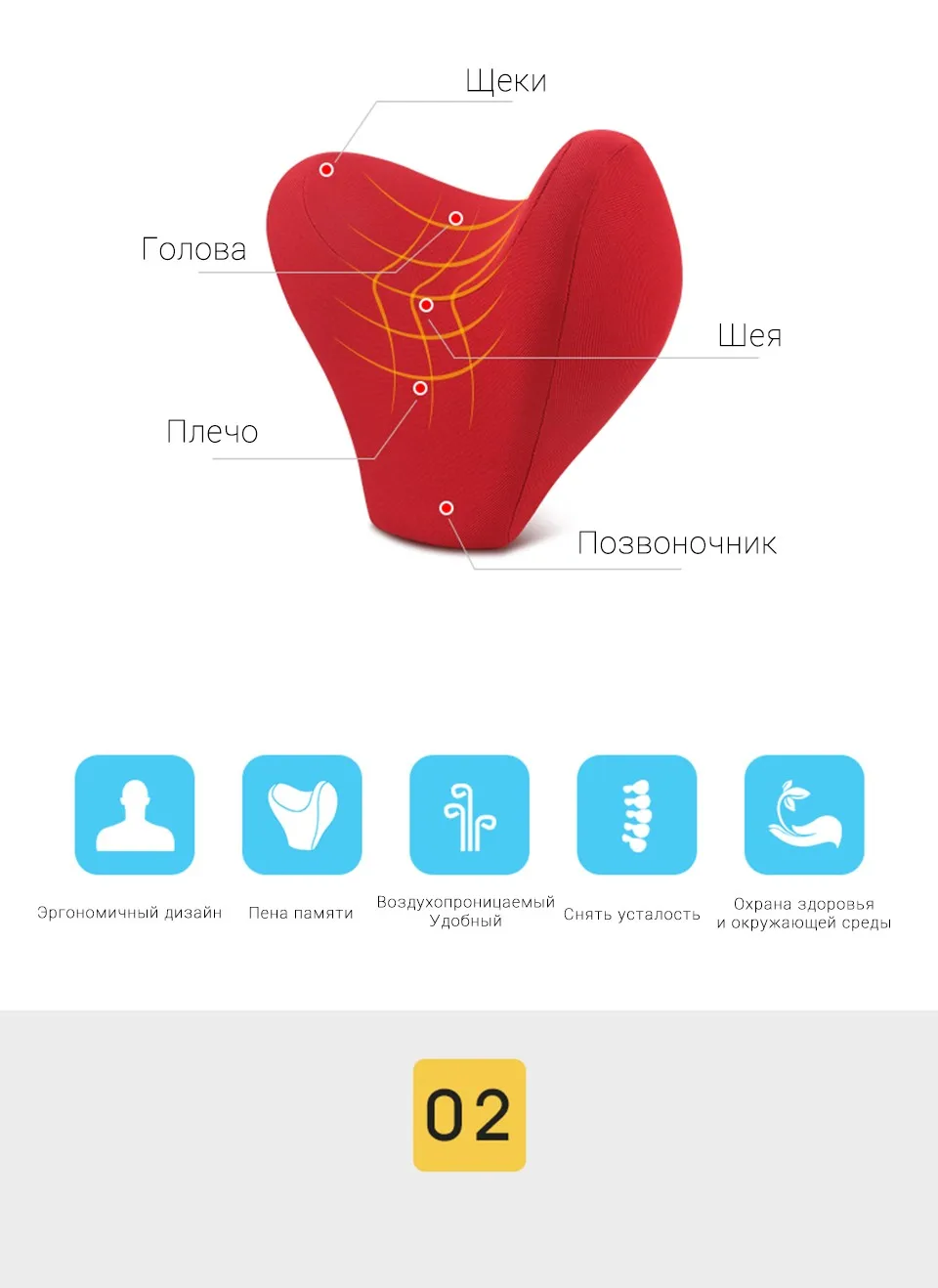 LOEN U shape Memory хлопковая Автомобильная подушка для шеи подголовник Memory Foam ткань автомобильное сиденье для шеи Подушка для автомобиля путешествия Офис Дом