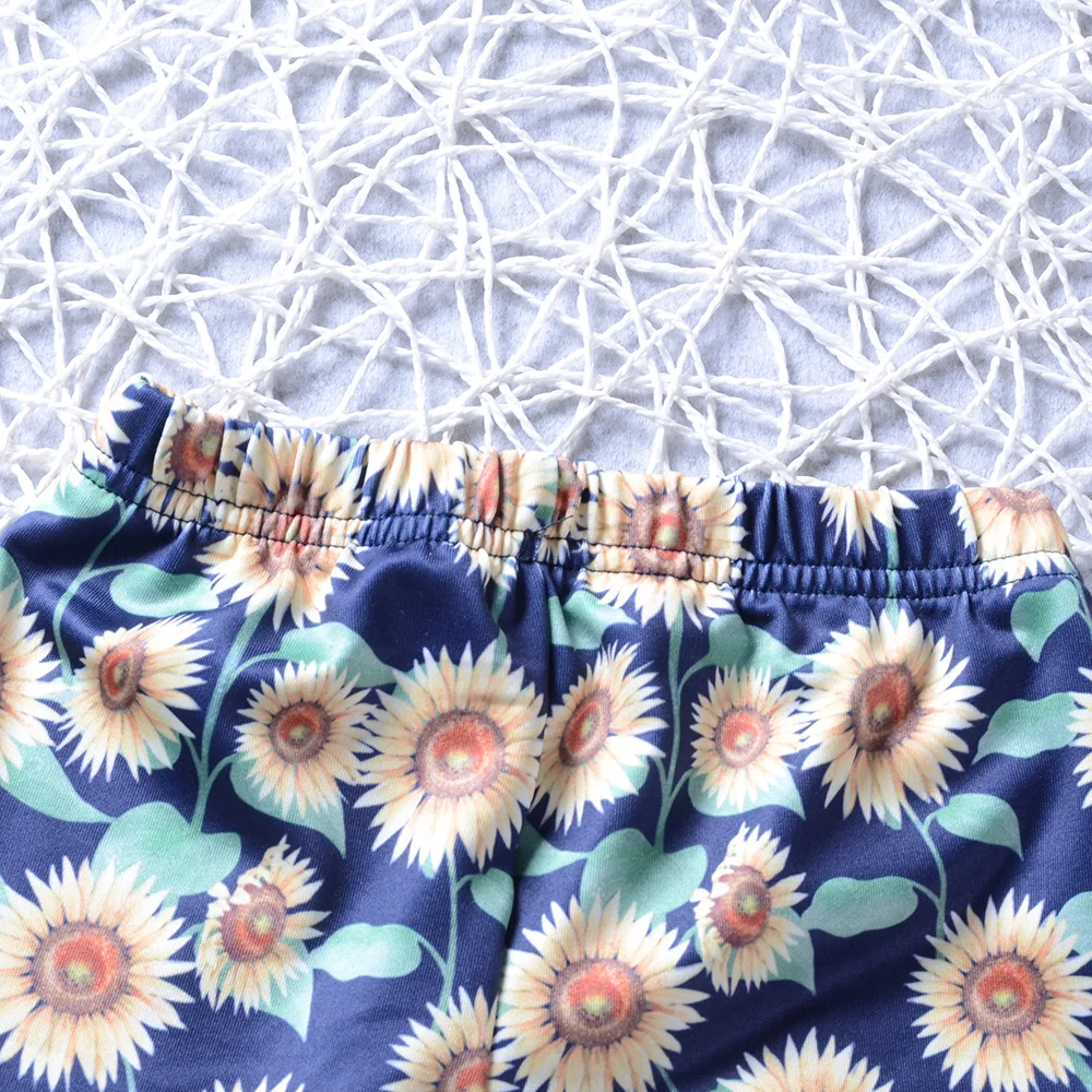 Комплект одежды из 2 предметов для маленьких девочек топы на бретельках с