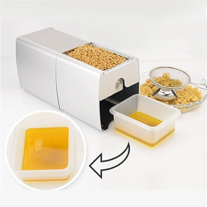 JamieLin Hot Sale Home use mini oil cold press machine automatic multifunctional expeller extraction | Бытовая техника