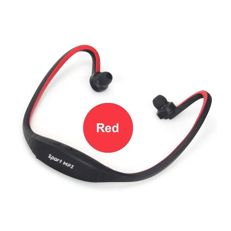 Red Briame Спорт Бег MP3 плеер hifi портативные музыкальные наушники гарнитура с TF слот для карты MP3 музыкальный плеер - Цвет: Red