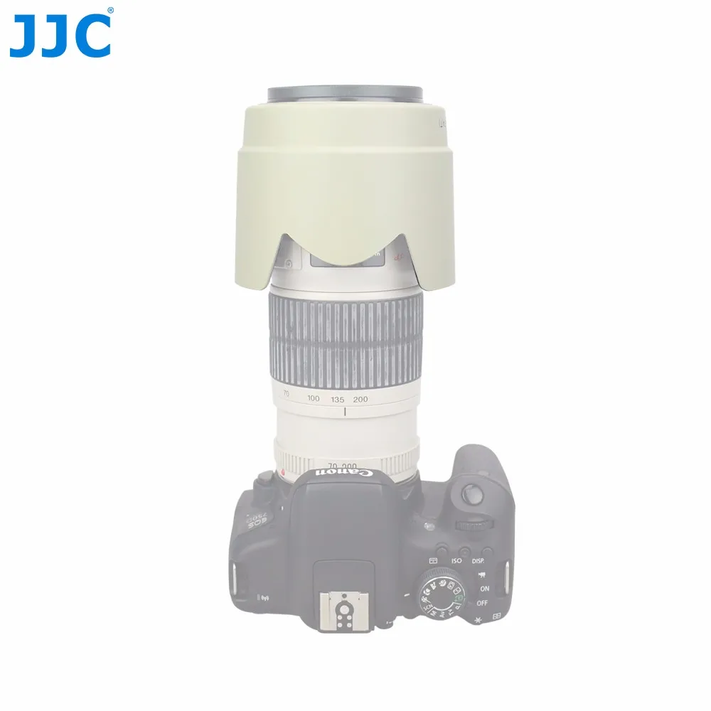JJC LH-74(t) w белый бленда Тенты для Canon EF 70-200 мм f, 4L IS USM 70-200 мм f, 4L USM заменить Canon ET-74