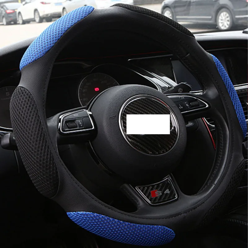 

Anti-skid breathable steering wheel cover Sweat absorber steering wheel cover