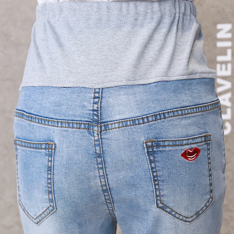 Одежда для беременных обтягивающие брюки Беременность Каприс Брюки женщин Gestante