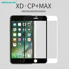 Закаленное стекло NILLKIN XD CP + MAX с полным покрытием для iPhone 7 8, защита экрана с круглыми краями для iPhone 7 8 Plus