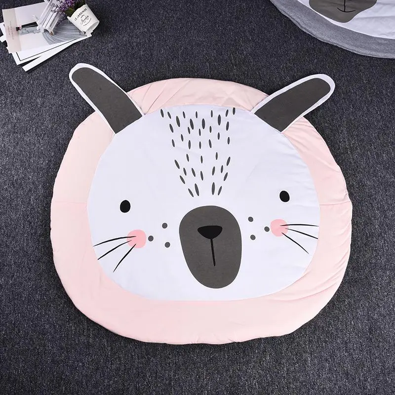 Детские дышащие коврики для новорожденных детское ползающее одеяло хлопковый