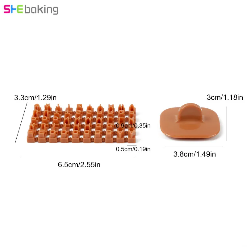 Shebaking 1 шт. Алфавит Письмо печенье формочка для печенья пресс-штамп тиснение DIY Инструменты для украшения тортов из мастики формы для выпечки