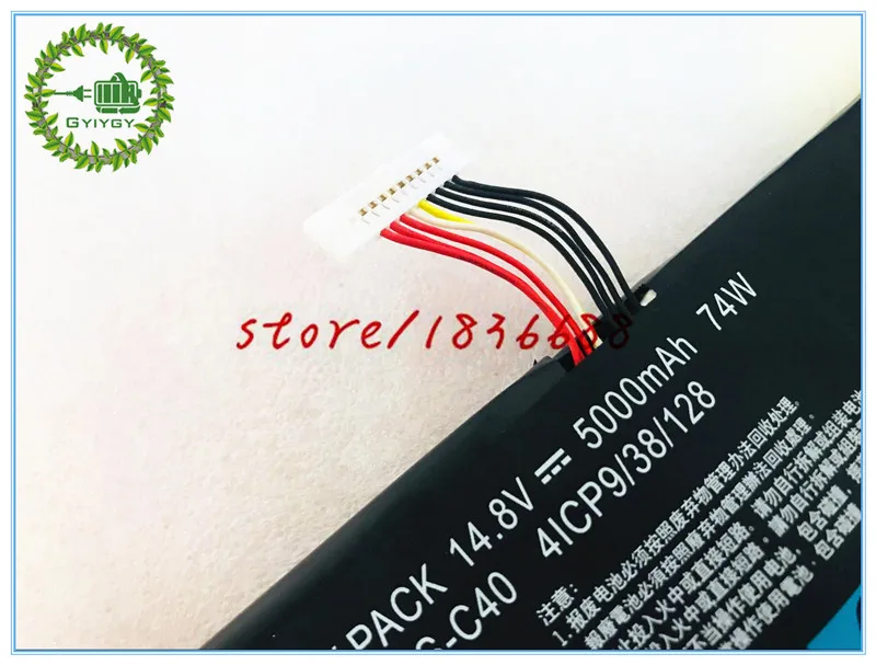 GYIYGY 14 8 V 5000mAh 74Wh GMS-C40 961TA005F Аккумулятор для ноутбука Blade Pro 17 2013 2015 RZ09-00991101 RZ09-00991102